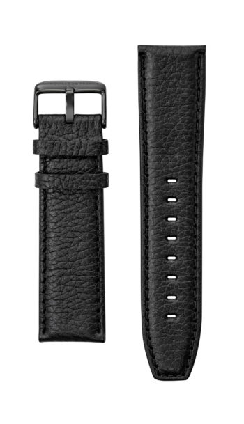 Bracelet Montre Patrouille de France cuir noir