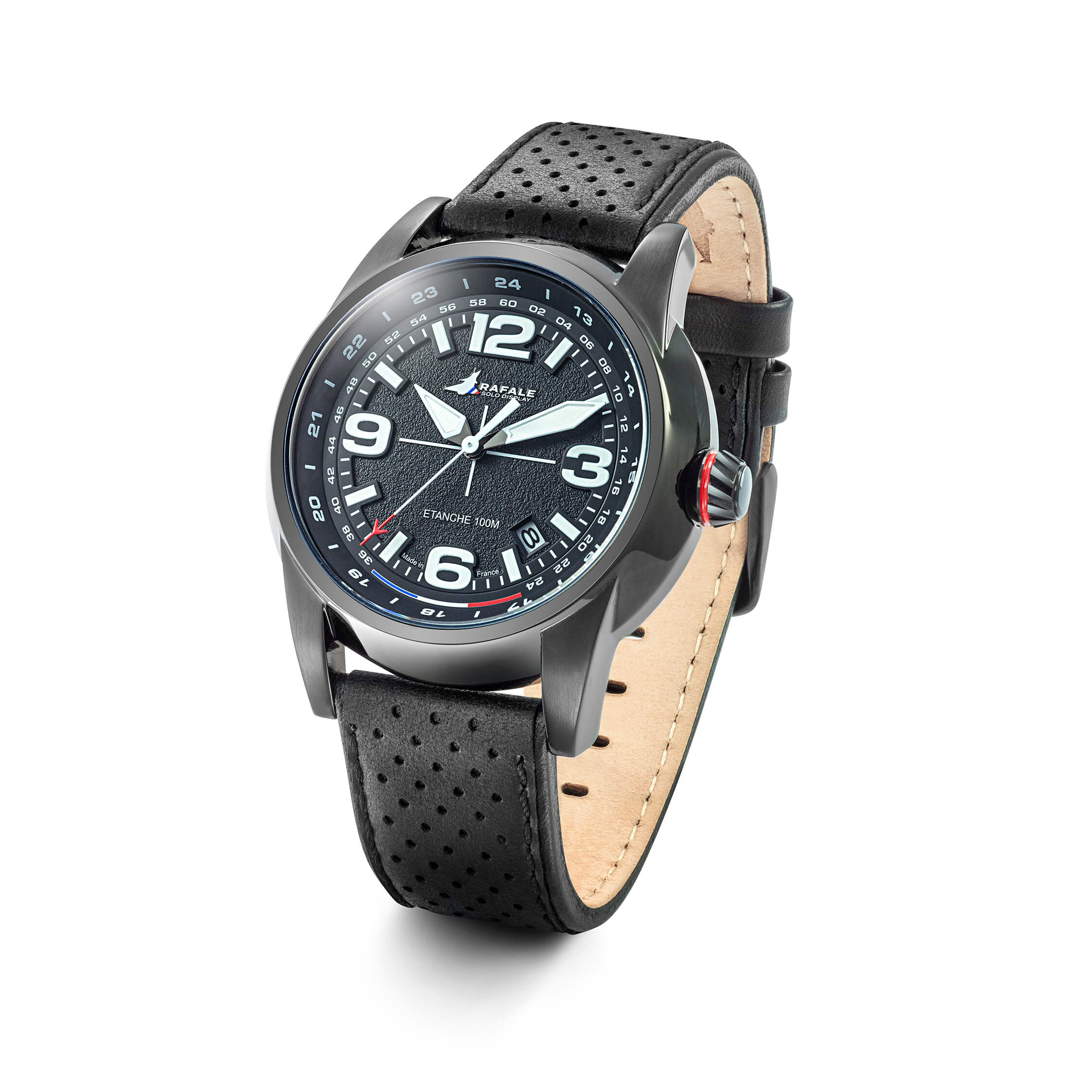 666022 Montre Rafale Solo Display Noir