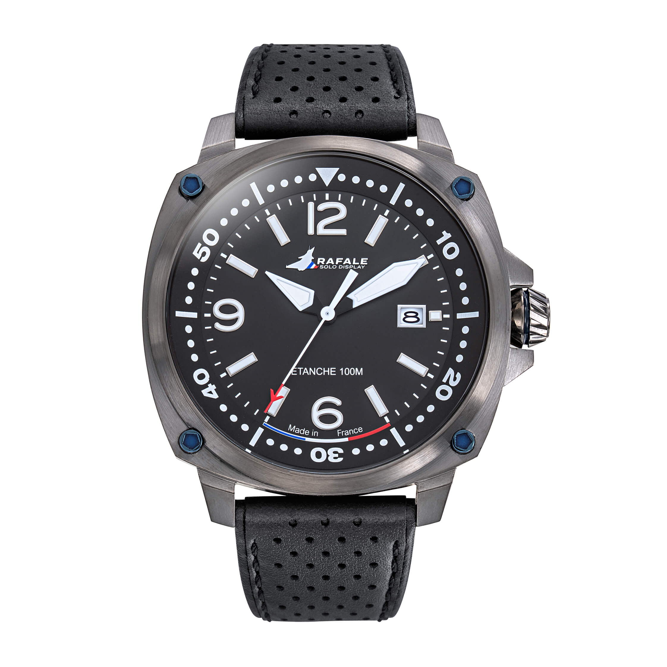 666035 Montre Rafale Solo Display Noir Face