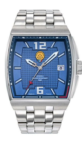 Montre Acier Cadran Bleu A4-100C-668156